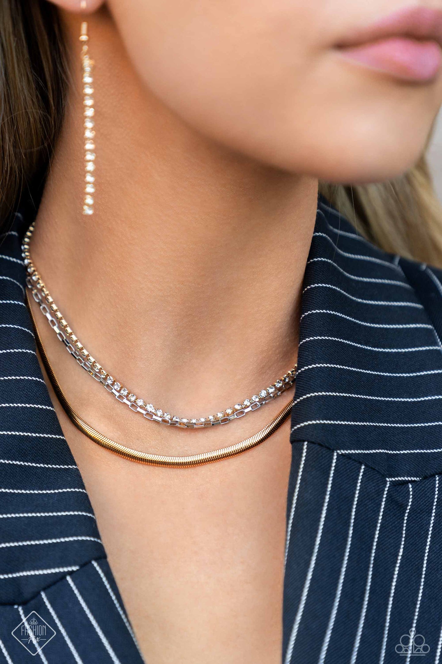 I Square for You Paparazzi Accessories Necklace with Earrings