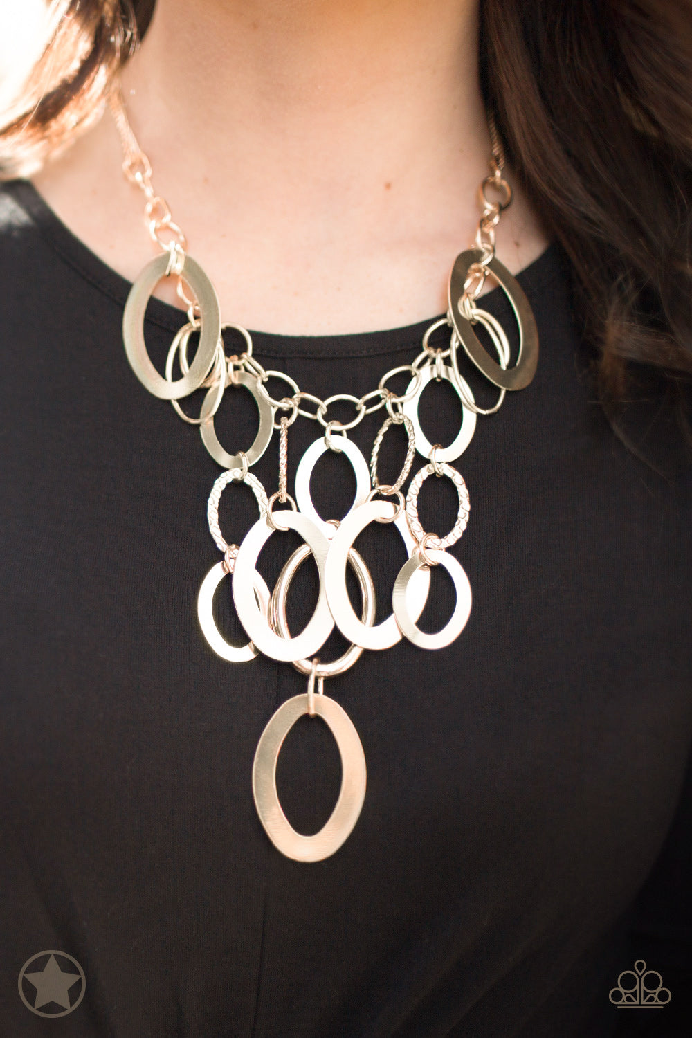 BEST SELLER!! A Golden Spell Necklace with Earrings