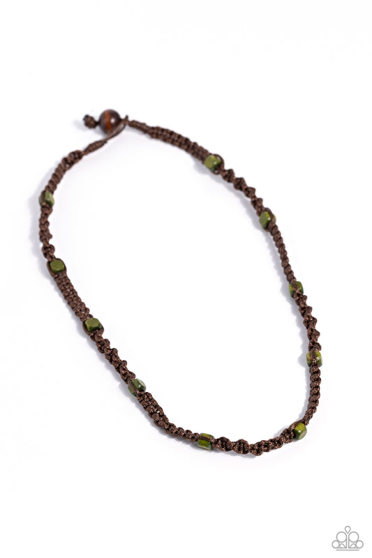 Scenic Climb no – Green | Paparazzi Necklace