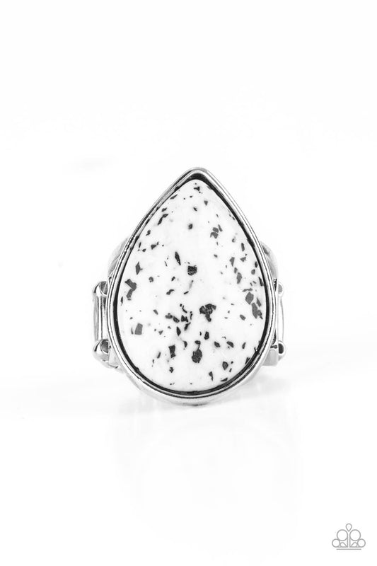 Stormy Sunrise – White | Paparazzi Ring