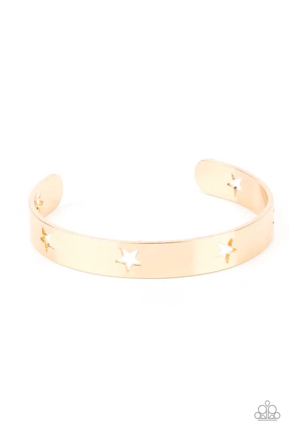 American Girl Glamour Paparazzi Accessories Cuff Bracelet -Gold