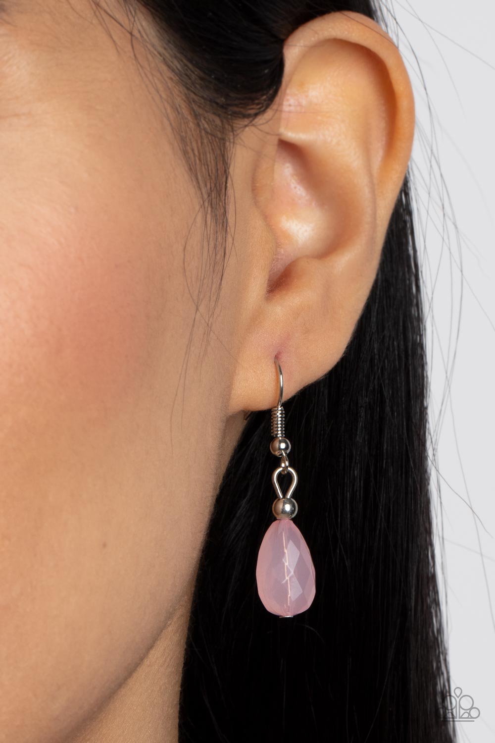Dreamy Destination Wedding Paparazzi Accessories Necklace with Earrings - Pink