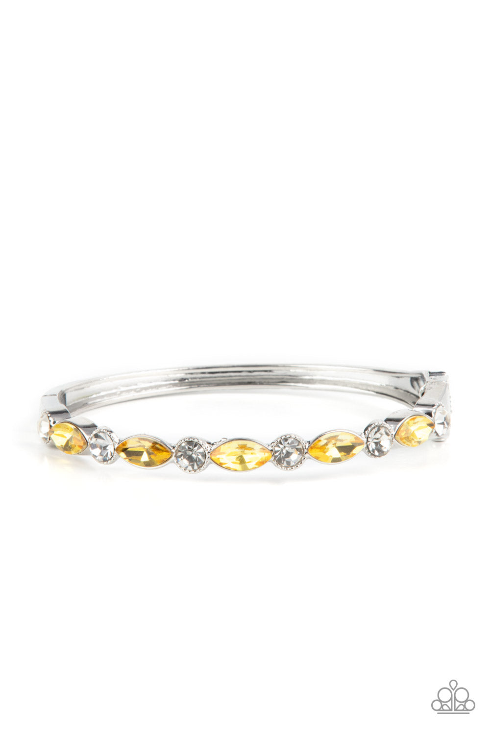Petitely Powerhouse Paparazzi Accessories Bracelet - Yellow