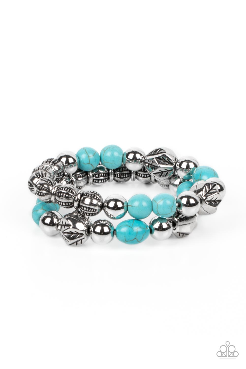 Sagebrush Saga Paparazzi Accessories Bracelet Blue