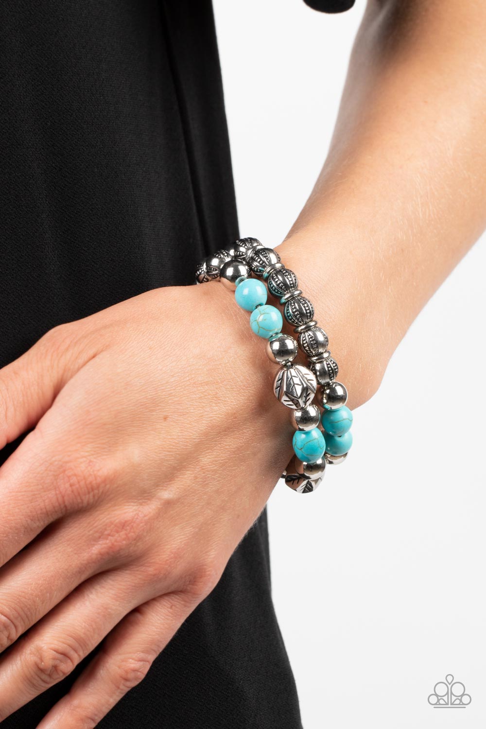 Sagebrush Saga Paparazzi Accessories Bracelet Blue