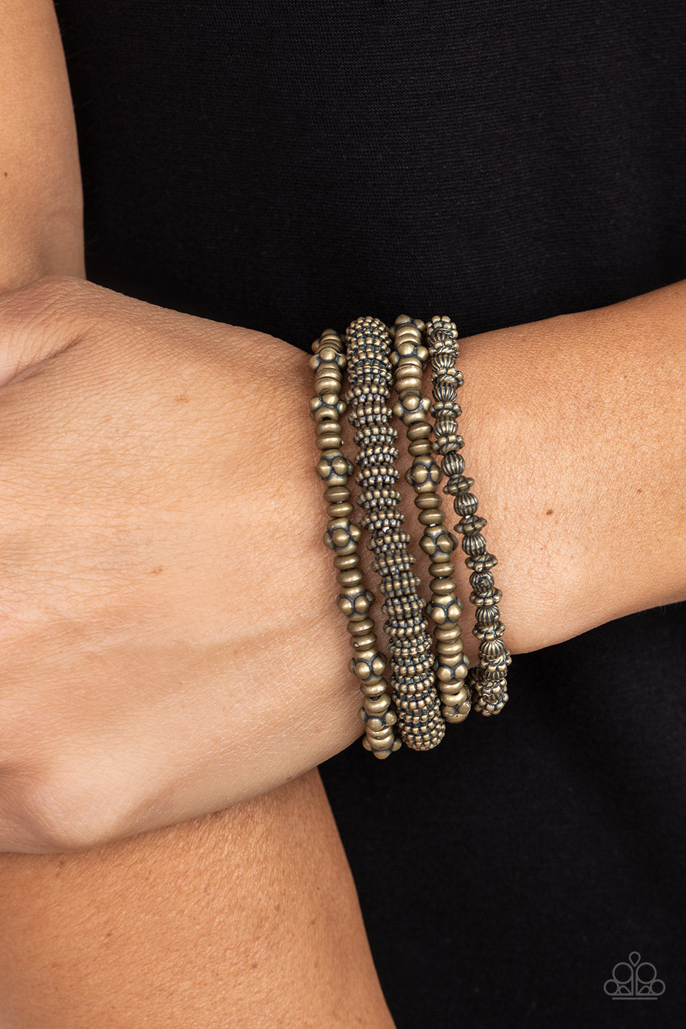 Country Charmer Paparazzi Accessories Bracelet Brass
