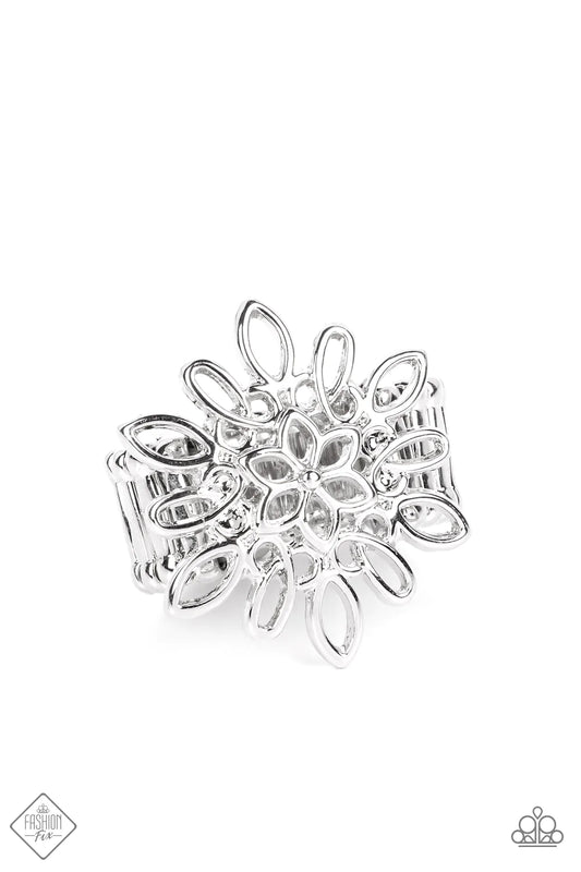 Coastal Chic – Silver | Paparazzi Ring