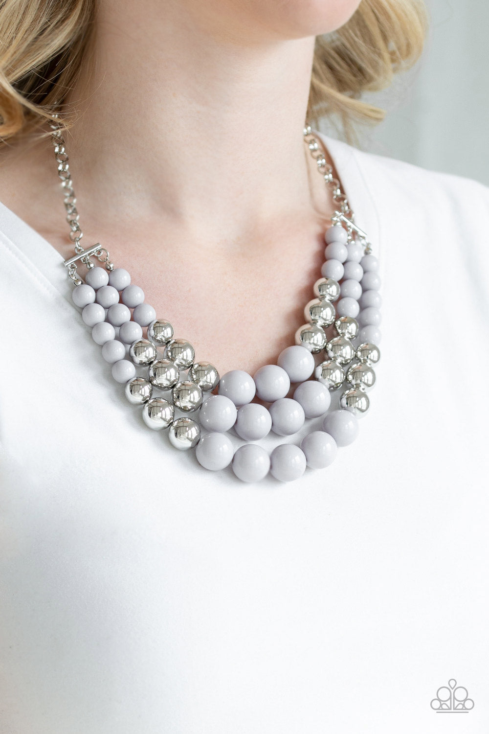 Dream Pop Paparazzi Accessories Necklace with Earrings