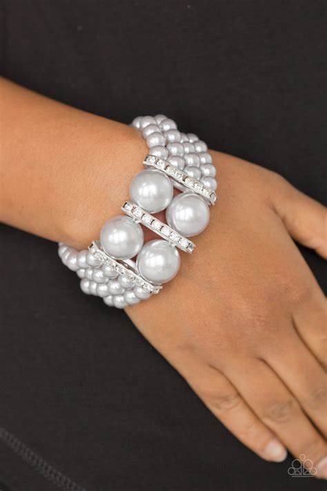 Romance Remix Paparazzi Accessories Bracelet Silver