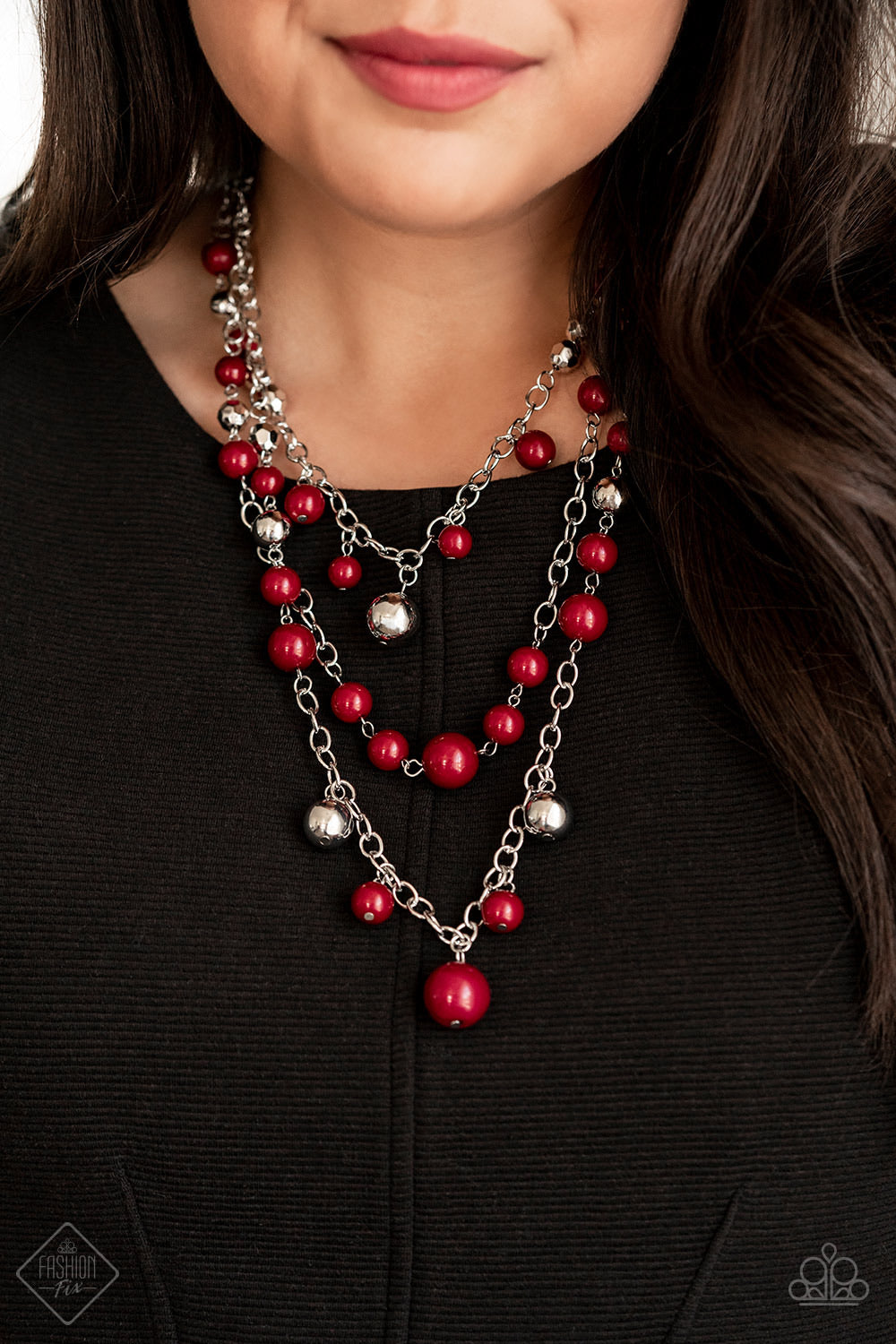 The Partygoer Paparazzi Accessories Necklace with Earrings