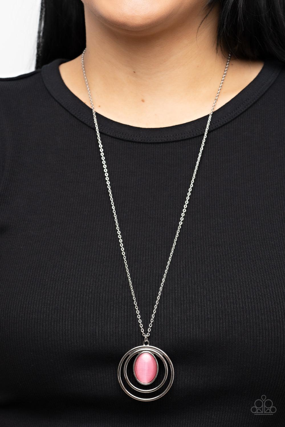 Epicenter of Elegance Paparazzi Accessories Necklace Pink