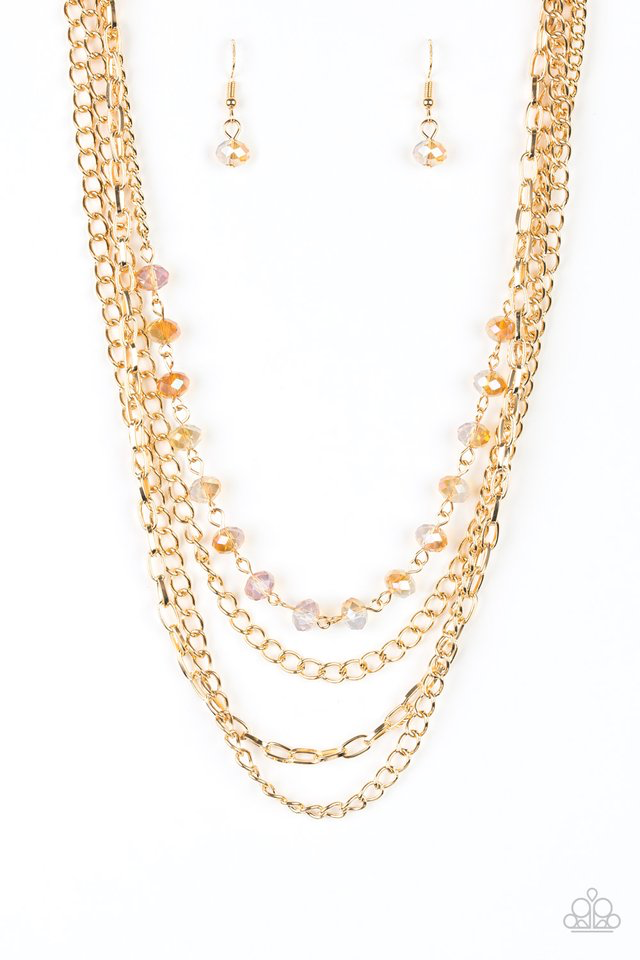 Extravagant Elegance Paparazzi Accessories Necklace with Earrings