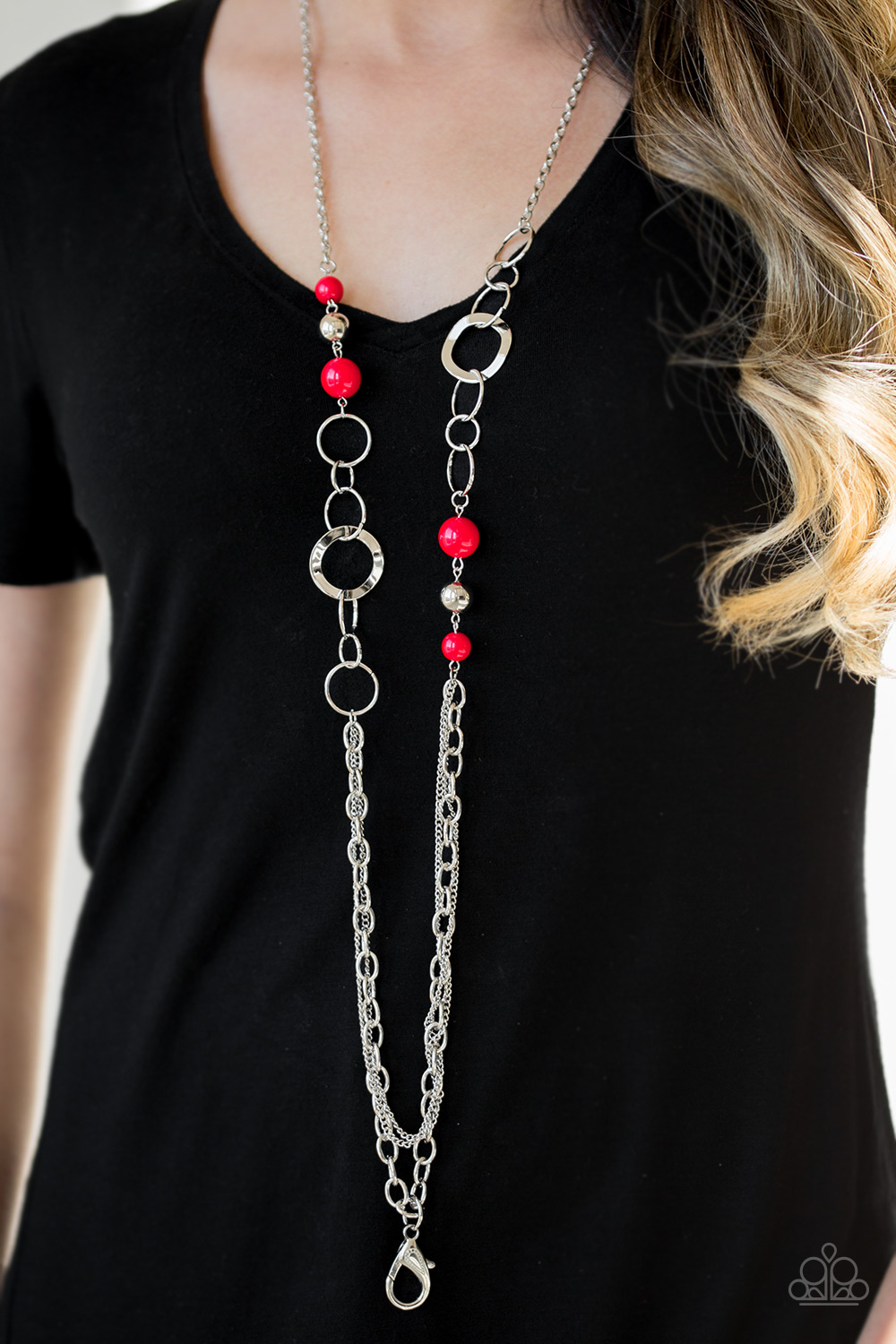 Modern Motley Paparazzi Accessories Lanyard with Earrings
