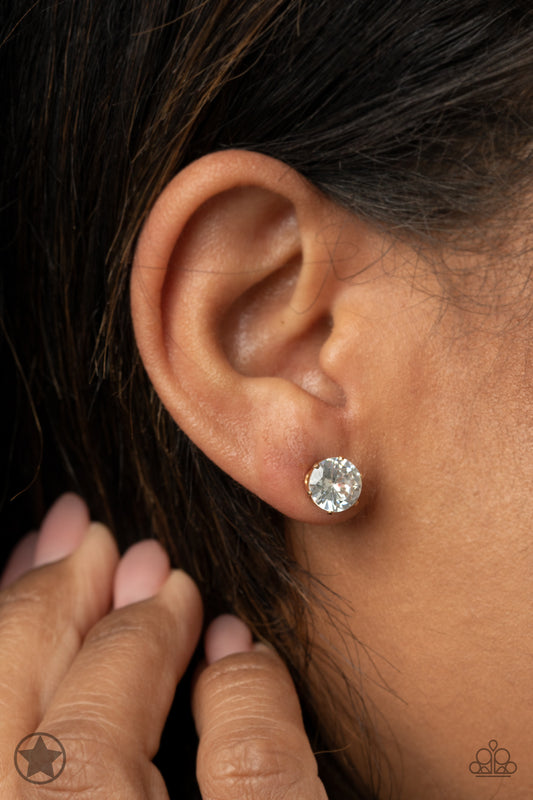 Just In TIMELESS Paparazzi Accessories Earrings - Gold