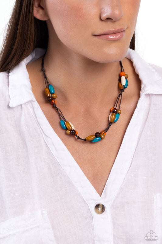 Outback Epic Paparazzi Accessories Necklace - Multi