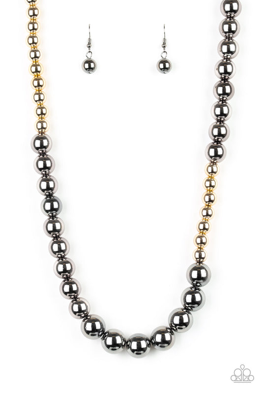 Power to the People Paparazzi Accessories Necklace with Earrings