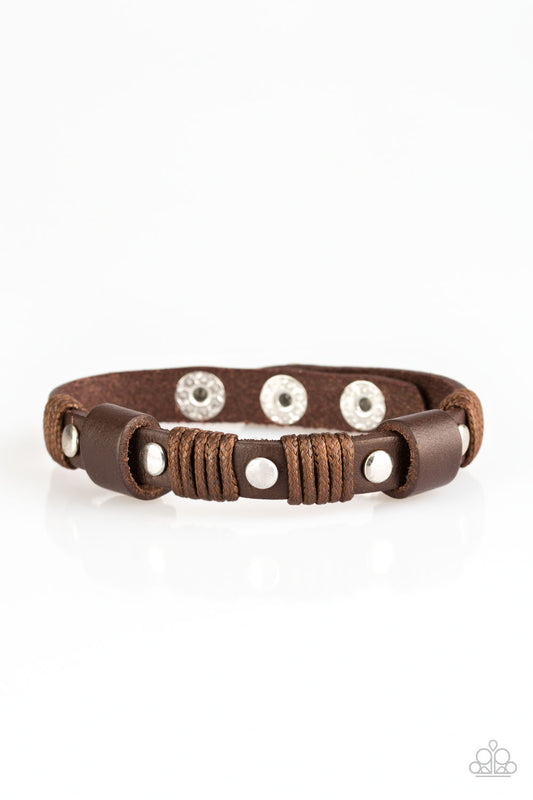 Road Burner – Brown | Paparazzi Bracelet