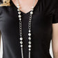 Uptown Talker – White | Paparazzi Necklace