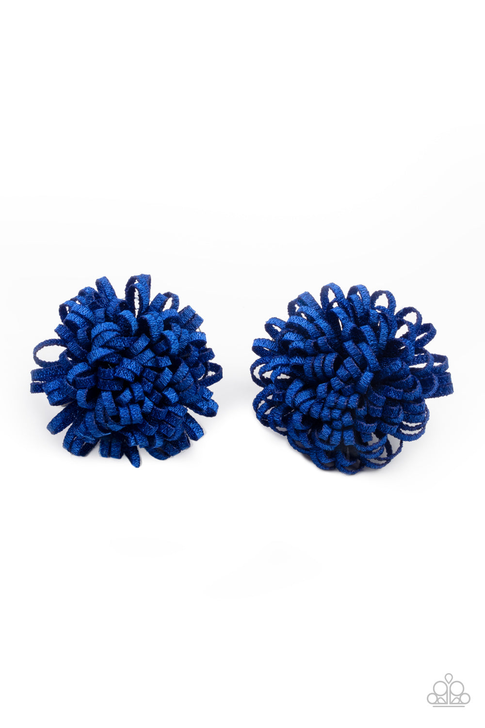 Pretty in Posy Paparazzi Accessories Hair Clip Blue