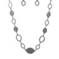 Working OVAL-time | Paparazzi Necklace