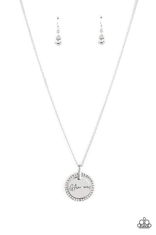 Glam-ma Glamorous – White | Paparazzi Necklace