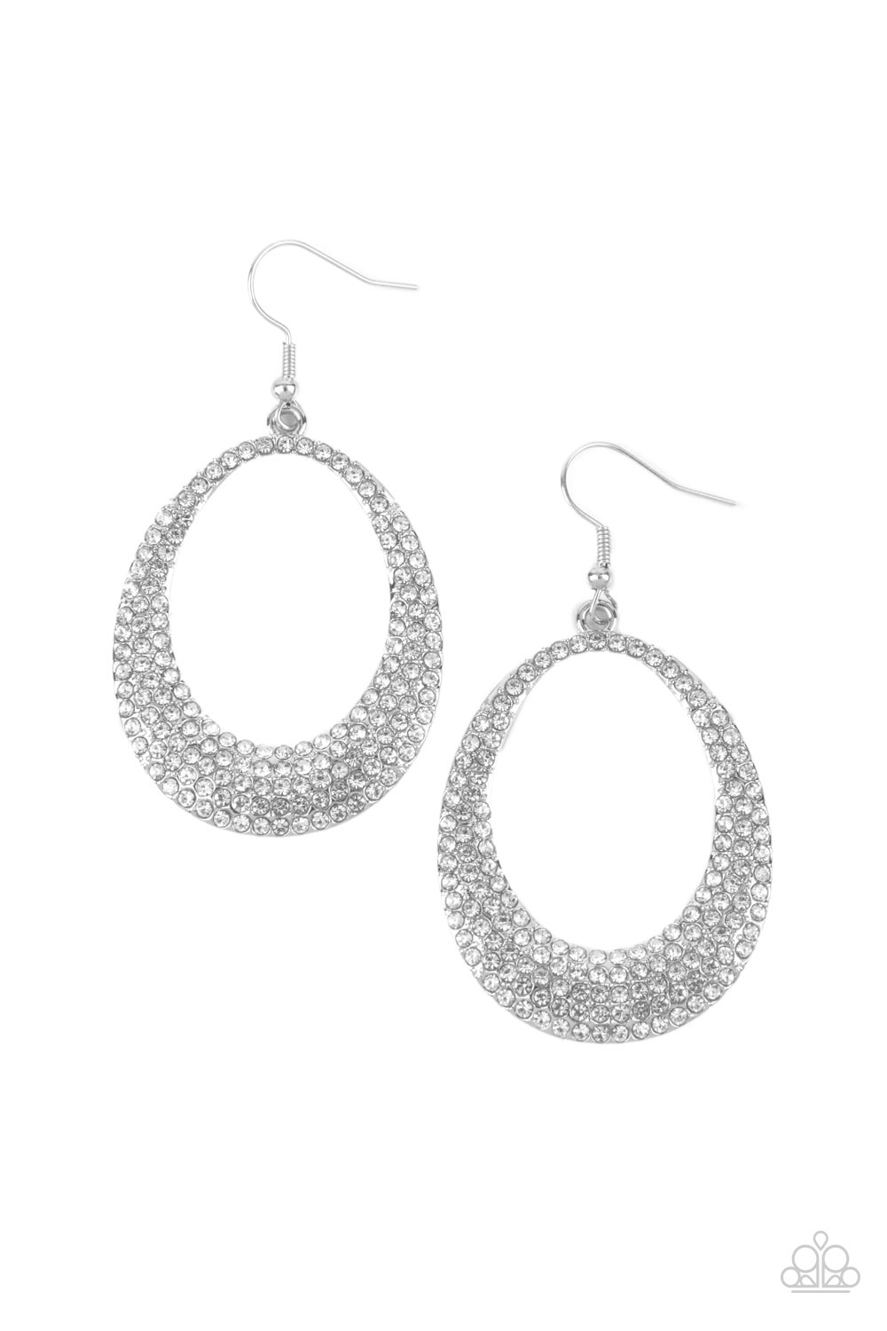 Storybook Bride Paparazzi Accessories Earrings - White