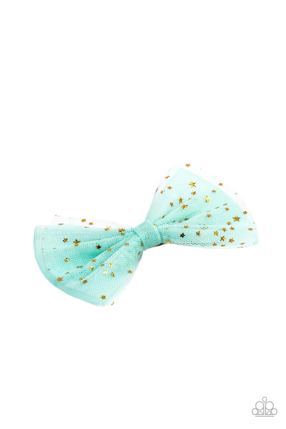 Twinkly Tulle Paparazzi Accessories Hair Clip - Green