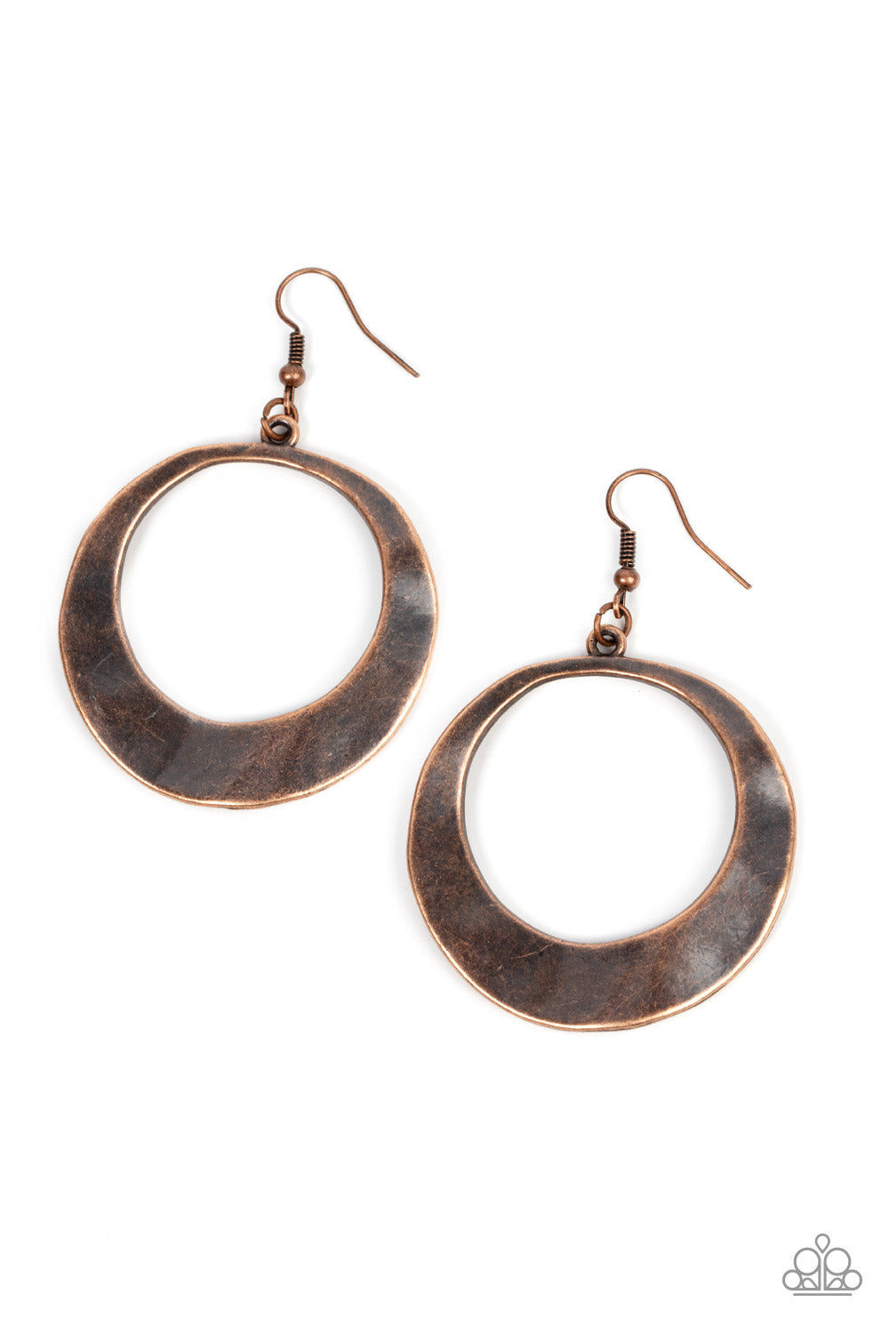 Urban Eclipse Paparazzi Accessories Earrings Copper
