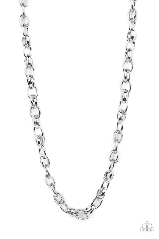 Rookie of the Year – Silver | Paparazzi Necklace