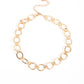 90s Nostalgia Choker – Gold | Paparazzi Necklace