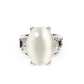 Enchantingly Everglades – White | Paparazzi Ring
