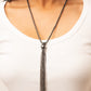 Metallic MESH-Up – Black | Paparazzi Necklace