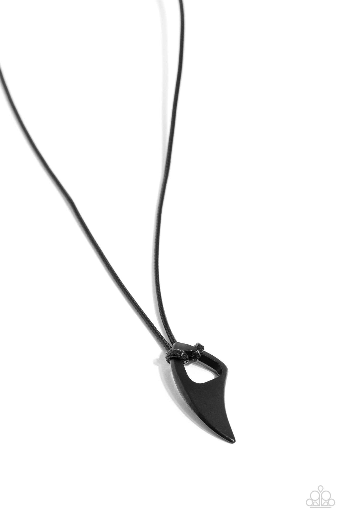 Summer Shark Paparazzi Accessories Necklace Black