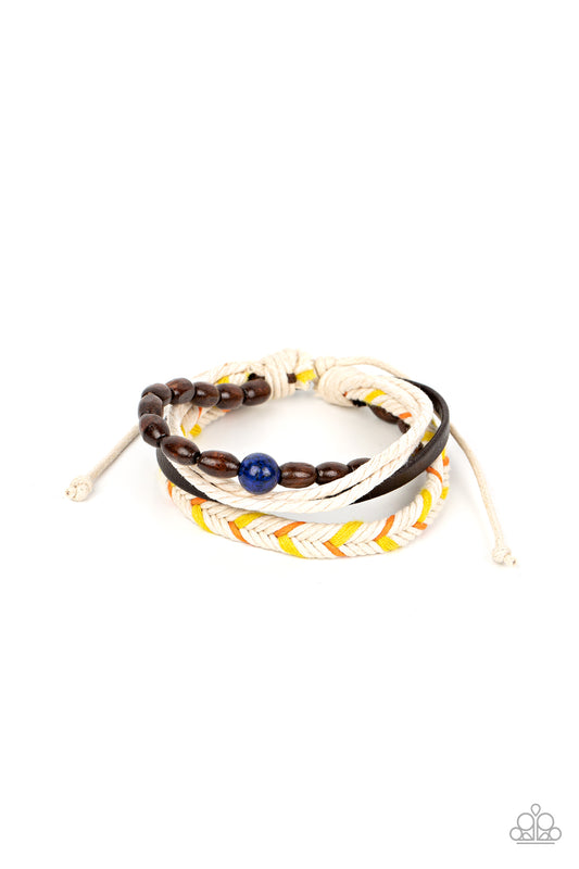 Hipster Hideaway Paparazzi Accessories Bracelet Blue