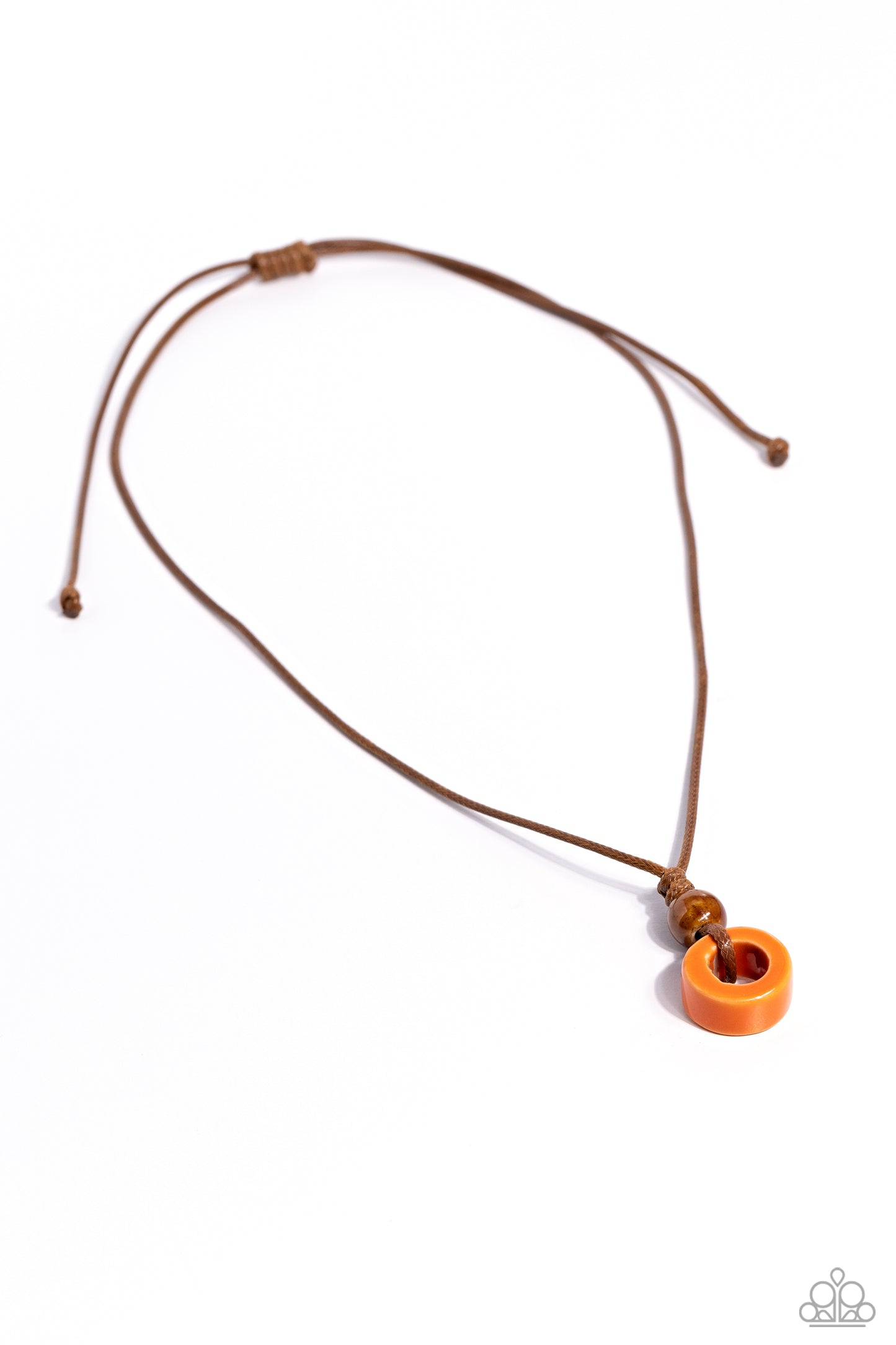 Sunset Sabbatical Paparazzi Accessories Necklace Orange