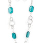 Stained Glass Glamour - – Blue | Paparazzi Necklace