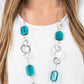 Stained Glass Glamour - – Blue | Paparazzi Necklace