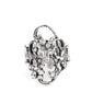 Flirtatiously Flowering – White | Paparazzi Ring