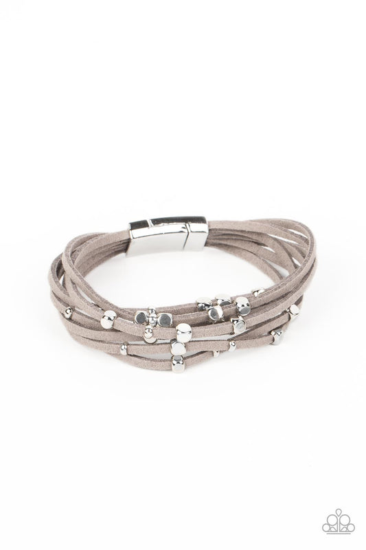 Clustered Constellations Paparazzi Accessories Bracelet  Silver