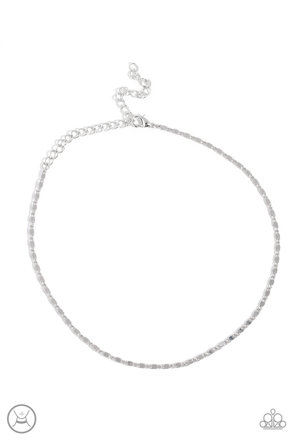 Minimalist Maiden Paparazzi Accessories Necklaces with Earrings - Silver