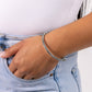Thrilling Texture – Silver | Paparazzi Bracelet