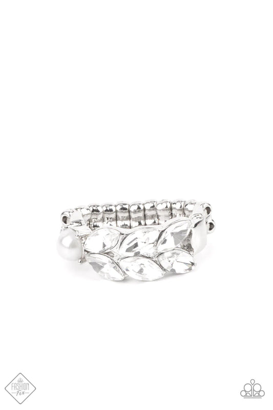 Majestically Musing – White | Paparazzi Ring