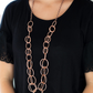 Elegantly Ensnared – Copper | Paparazzi Necklace