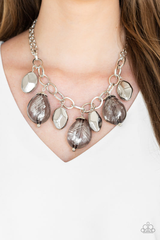 Looking Glass Glamour Paparazzi Accessories Necklace with Earrings