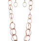 Elegantly Ensnared – Copper | Paparazzi Necklace
