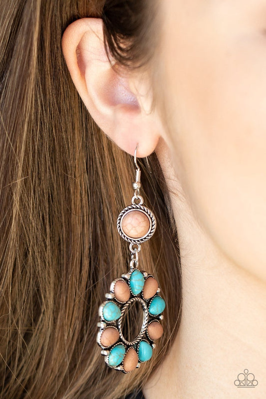 Back to the Ranch Paparazzi Accessories Earrings